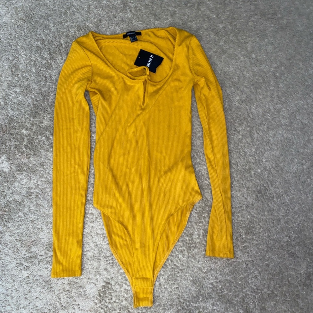 Mustard Yellow Bodysuit